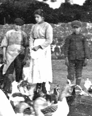 presunta foto di Maria Goretti del 1902